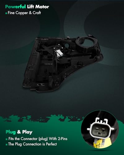 Image of SCITOO Power Window Regulator and Motor Fit for 2008 2009 2010 2011 2012 2013 for Jeep Liberty Rear Left Side 748-573