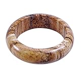 Edelsteinring aus Landschaftsjaspis