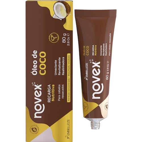 Recarga Nutritiva Novex Óleo de Coco 80g
