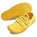 Weight Lifting Shoes -Fitness Shoes Ideal for Powerlifting, Deadlifting, Crossfit & Hard Pulling with Rubber Non-Slip Sole (Yellow, Adult, Men, 11, Numeric, US Footwear Size System, Wide)