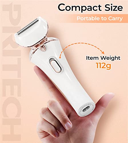Image of Electric Razor for Women Rechargeable Shaver for Women Portable Lady Shaver | Portable Electric Women Razor for Legs, Arm, Underarms, USB Rechargeable, Wet /Dry Waterproof Women Bikini Trimmer Gold