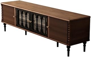 ULTRAWAVE Entertainment Center Cabinet 200cm Solid Wood Functional Conso...