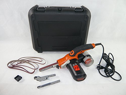 Preisvergleich Produktbild Black & Decker KA902EK Powerfile Bandschleifmaschine,12 Zubehörteile