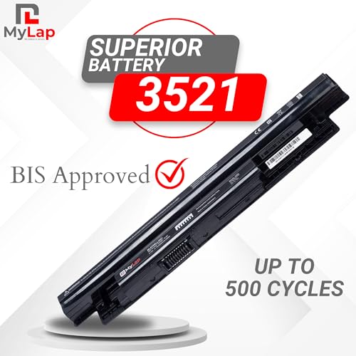 Mylap Battery for Dell Inspiron 15 3000 Series 15-3542 15-3543 15-3541 15-3531 15-3537 15-3521 15R-5537 15R-5521 17-3737 17-3721 17R-5737 14-3421... - Image 5