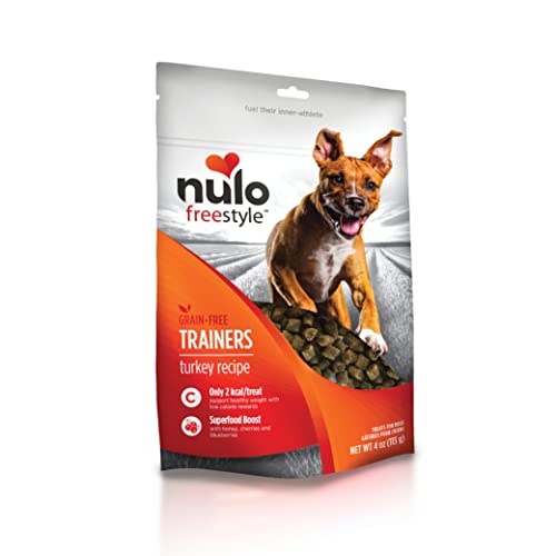 Nulo Freestyle Grain-Free Healthy Dog And Puppy Training Treats, Low Calorie Treats Made With Superfood Boost Ingredients, 2 Calories Per Treat #TOP16