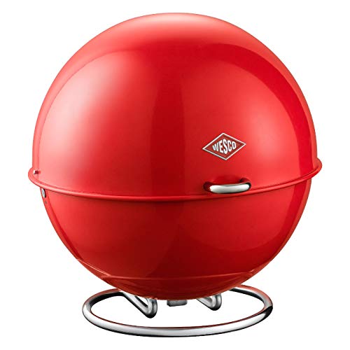 Wesco 223 101-02 Boîte à pain ronde Superball (Rouge)