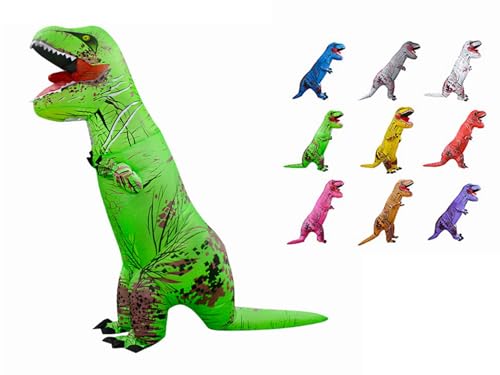 [Homie Home] 大人用 ティラノサウルス インフレータブルスーツ コスプレ服 ティラノサウルス 恐竜 着ぐるみ