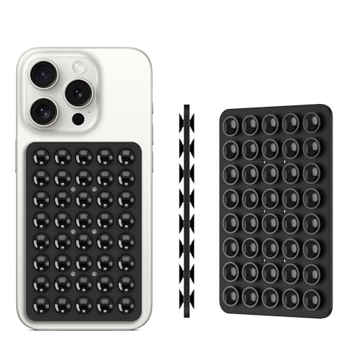 image for CMZZ Double Sided Silicone Suction Phone Holder Mount, Silicon Accesso