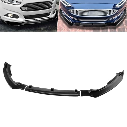 MotorFansClub 3pcs Front Bumper Lip Splitter Fit for Ford Fusion