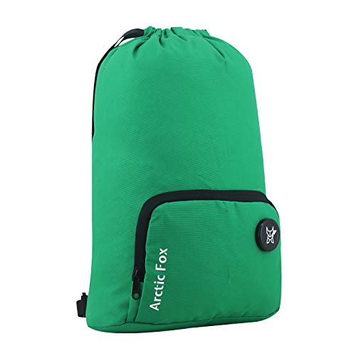 Image of Arctic Fox 15 Liters Draw String Bag Apple Green Backpack