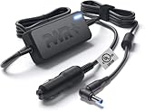CAR CHARGER 90W 65W 45W UL Listed 10 Ft for HP ProBook and EliteBook Folio Revolve 250 255 355 430 440 450 455 470 640 650 745 810 820 840 850 1020 1040 G1 G2 G3 G4 G5 G6; 15 17 M6 M7 Pavilion Laptop