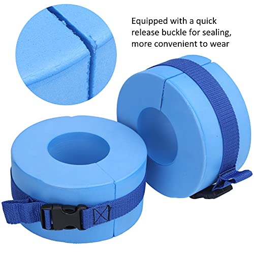 Pulseras acuáticas Swim Aquatic Cuffs 2PCS EVA para entrenamiento acuático miniatura 3