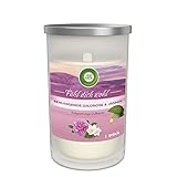 duftkerzen im glas günstig Die edle Duftkerze verbreitet ihr intensives blumiges Duftöl und hüllt das Zuhause in eine angenehme Entspannungsoase / Air Wick Entspannungs-Duftkerzen passen in jedes Ambiente