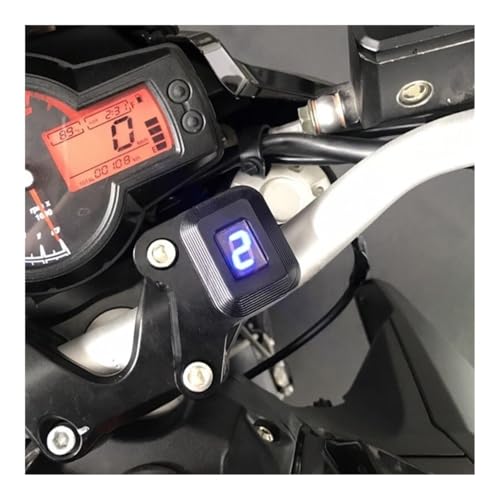 Indicateur de vitesse moto 1-6 avec support bleu pour modèles Benelli 600