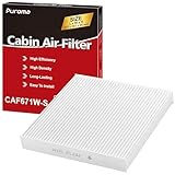 Puroma Cabin Air Filter, Replacement for CF11671, 6090C, CAF1864P, Mazda: EG21-61-P11, Jeep Grand