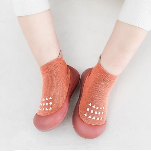 Baby Sock Shoes Baby Walking Shoes Infant Non-Slip Breathable Slippers with Soft Rubber Sole Baby Boys Girls Sneakers4