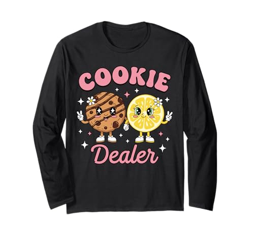 Cookie Dealer Cute Cookie Lemon Funny Baking Cookie Season Long Sleeve T-Shirt