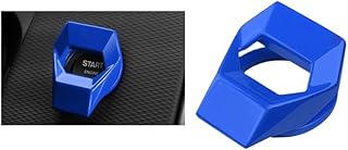 KaberMisr 2020 KaberMisr 3D Cool Car Engine Start Stop Button Cover Interior Decoration Ring (Iron?/? Man, Blue, Code:8639)