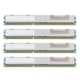 Vitesse: DDR3 1600 MHz Agwuoetr 4X Mémoire RAM pour Serveur 16 Go DDR3 REG PC3-12800 1600 MHz 2RX4 Mémoire RAM pour Serveur REG Basse Tension
