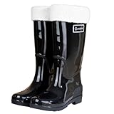 botas caña alta mujer Para actividades al aire libre: Ideales para todo,desde paseos bajo la lluvia hasta trabajos de jardinería, estas botas de lluvia impermeables proporcionan una protección superior. Su diseño versátil las hace perfectas para todas las aventuras al aire libre, ya que combinan estilo y practicidad.