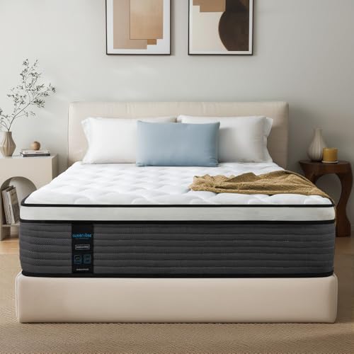 Luxury Queen Hybrid Mattress with Lumbar Support