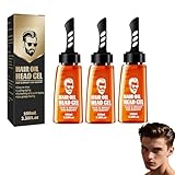 Haarstyling-Gel für Männer,Haarwachs Männer,Friseur Gel, 2-in-1-Haarwachsgel mit Kamm-Haarstyling-Gel zum Modellieren der Haare und Natürliches Stylen der Haare, Langanhaltendes (300ml, 3)