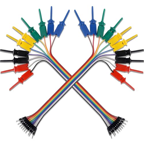 10-Pin Hook Lead Clips for Testing