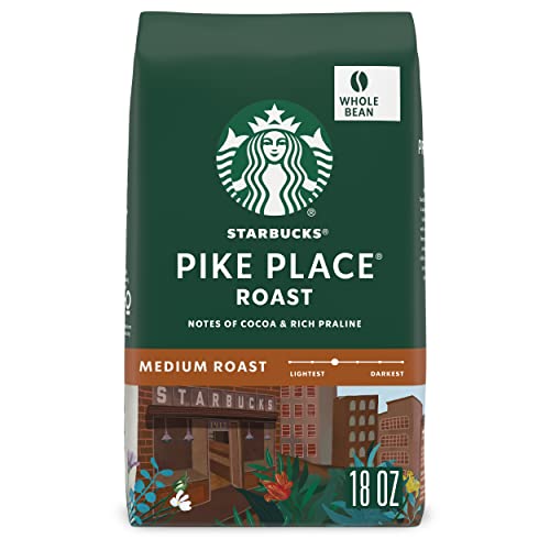 pike place roast whole - STARBUCKS® Pike Place® Roast – Whole Bean Coffee 18oz - Packaging may vary