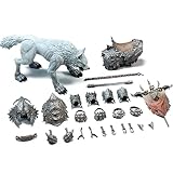 D20 Studio S2 Giant Wolf Action Figure,Dark Beast Mount Figure,Can be Ridden by 6in Dolls,Legend of