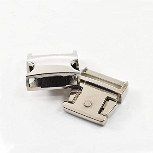 1-Inch Silver Color Heavy Duty Metal Side Release Buckles (Pack Of 5Pcs) By Dgq #TOP3