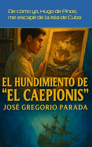 El hundimiento del Caepionis: De cómo yo, Hugo de Pinos, me escapé de la Isla de Cuba (Spanish Edition)