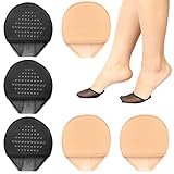 KALIONE 6 Pairs Women's Toe Topper Socks Seamless Socks...