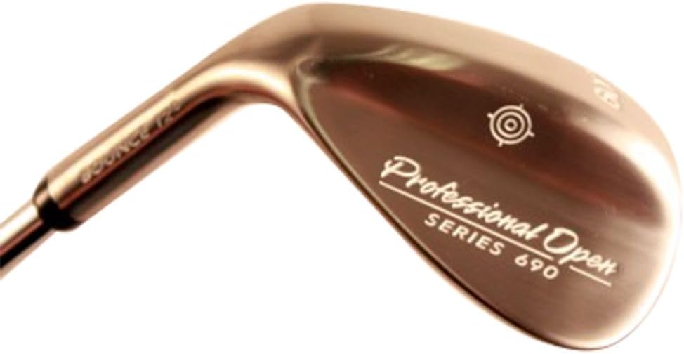 Left Handed Professional Open Series 690, +1 inch Over Big & Tall Men's Wedge Set: 52° Gap Wedge (GW), 56° Sand Wedge (SW), 60° Lob Wedge (LW) Regular Flex (Tall 6'0"+ / +1" Over) Midsize Velvet Grip