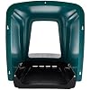 PERFERATE 5 Pack Roll Out Chicken Nesting Boxes Chicken Laying Nest with Rollout Egg Collection Tray Plastic Egg Nest Boxes for Hens Laying Eggs, Chicken Coop