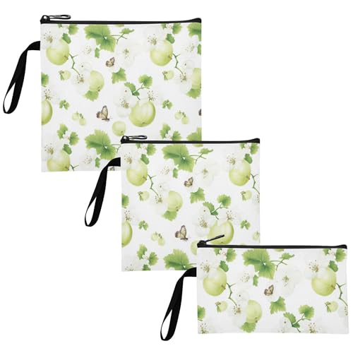 Pack de 3 bolsas reutilizables para snacks con cierre de cremallera miniatura 2