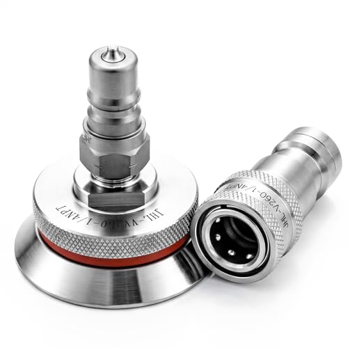 Frienda 2 Pcs Vacuum Bagging Valve with Quick Disconnect Fitting for Vacuum Bagging Composites, High Temperature Disconnect Fitting for Carbon Fiber - Fiberglass by Frienda - Used condition - US$47.31