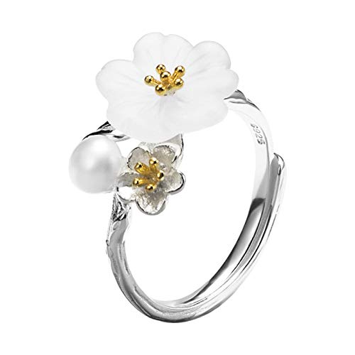 Bague ajustable ethnique perle d'eau douce pour sublimer vos tenues bohèmes