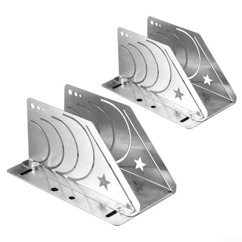 ReachMall Guide de tuyau en mousse à 45 degrés en caoutchouc et acier inoxydable réglable 20-90 mm, pour projets de chauffage de précision (20-50 et 60-90)