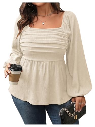 トップス prank project Voluminous Sleeve Peplum PRANK PROJECT(プランク プロジェクト)｜ボリュームスリーブペプラム