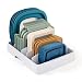 YouCopia 50100 StoraLid Food Container Lid Organizer, Large, White