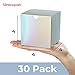 UnicoPak 4x4x4 Iridescent Gift Boxes 30 Pcs, Glossy Gift Boxes Candy Treat Boxes Favor Boxes, Small Gift Boxes for Birthday Party Favors Wedding Holiday Christmas