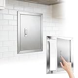 Heavy-Duty Customizable Basement Plumbing Access Panel Door Easy Install Waterproof Shower Wall Panel for Bathroom(WxH 14X29in (35x73cm))