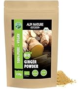 Organic ginger powder (250g), ground ginger from controlled organic cultivation, ginger powder, 1...