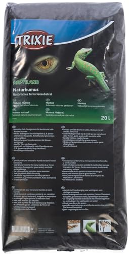 Substrat pour terrarium TRIXIE Humus naturel composé d'un mélange spécial de tourbe et de sable - 20 litres - pour terrariums humides et semi-humides -...