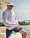 Sun Hat with Neck Drape & Clip-On Face Mask - UPF 50+ Sun Protection - Stevie Ultra in White