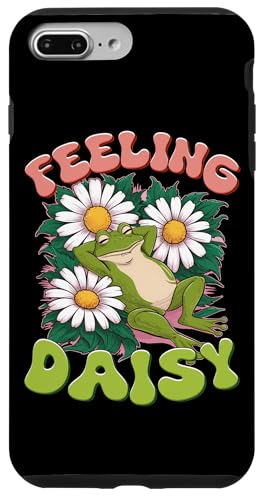Feeling Daisy ���g�� �J�G�� �f�C�W�[�t�����[ �o�C�u �X�}�z�P�[�X iPhone 7 Plus/8 Plus �p