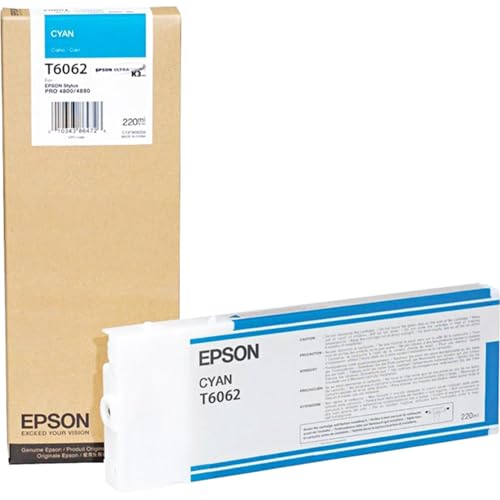 Epson Cyan C13T606200 - vue 3
