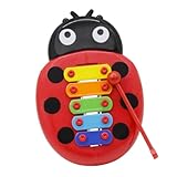 Percussions pour tout-petits : des plaques d'aluminium colorées peuvent attirer l'attention des enfants.