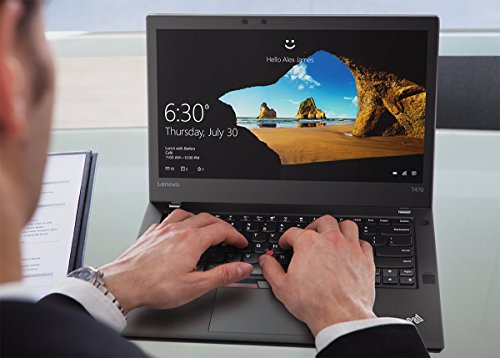 Image of Lenovo Thinkpad T470 Business Laptop - 20JM000CUS (14 inch HD Dipslay, Intel Core i5-6200U 2.30GHz, 4GB DDR4 RAM, 500GB 7200rpm HDD, Fingerprint Reader, Windows 7 /10 Pro 64)