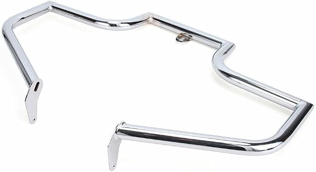 Engine Guard Crash Bar Highway for Harley FLSTF/FLSTFI Fat Boy 2000-2016, FLSTN/FLSTNI Softail Deluxe 2005-2016, FLSTC/FLSTCI Heritage Softail Classic 2000-2016, May Require Minor Modification to Fit